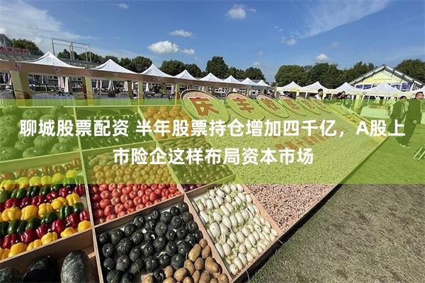 聊城股票配资 半年股票持仓增加四千亿，A股上市险企这样布局资本市场