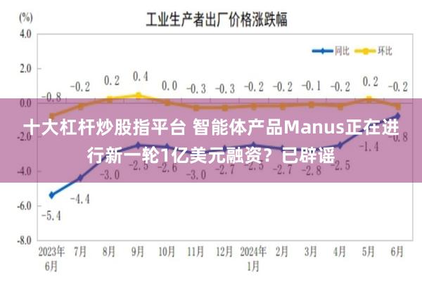 十大杠杆炒股指平台 智能体产品Manus正在进行新一轮1亿美元融资？已辟谣