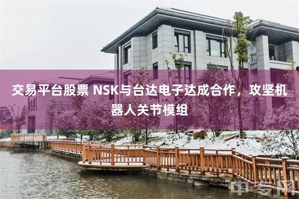 交易平台股票 NSK与台达电子达成合作，攻坚机器人关节模组
